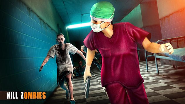 僵尸医院:生存逃生游戏游戏截图1