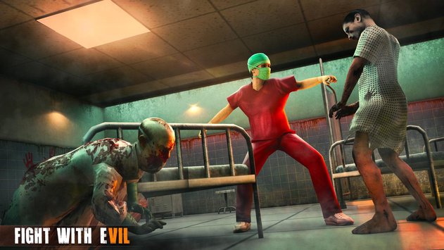 僵尸医院:生存逃生游戏游戏截图2