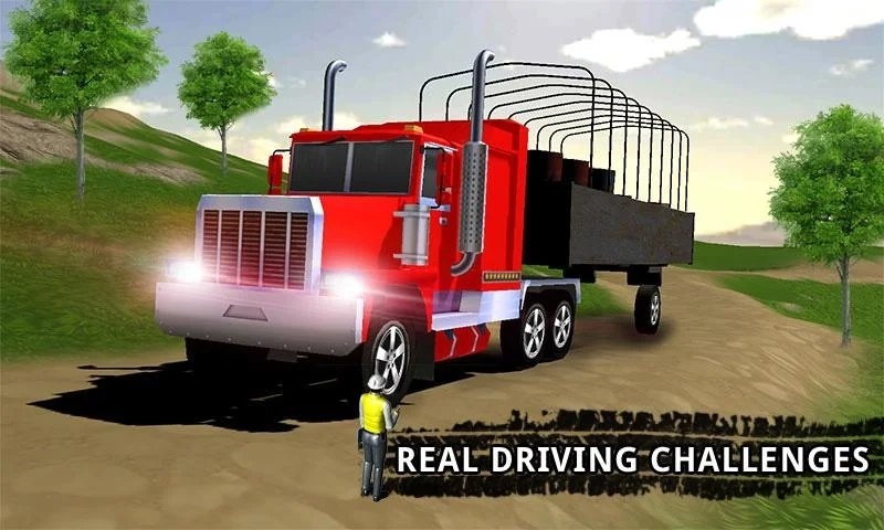 卡车司机货物运输游戏截图3