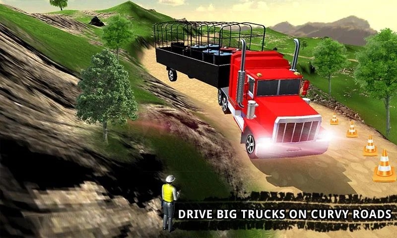 卡车司机货物运输游戏截图5