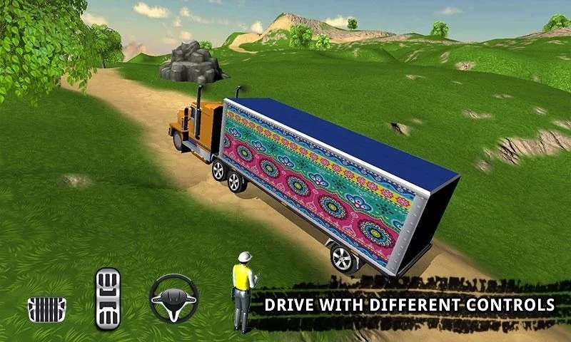 卡车司机货物运输游戏截图1