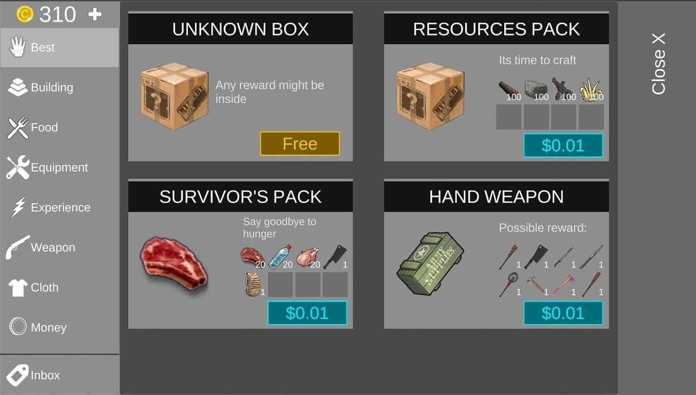 岛屿幸存:狩猎建造与生存游戏截图5