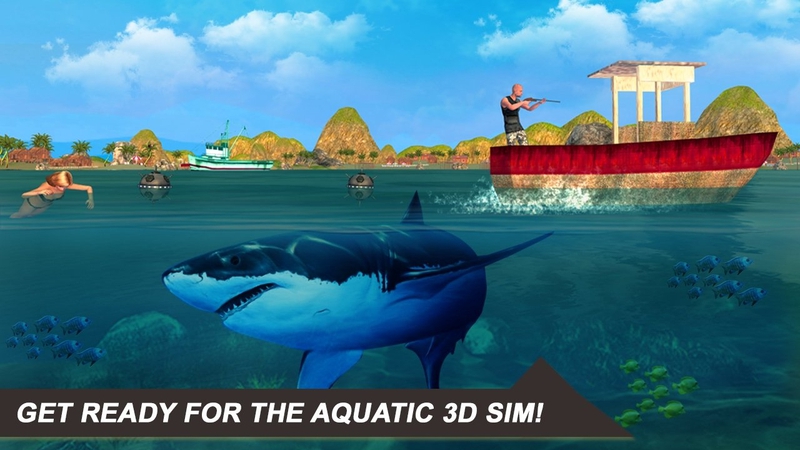 鲨鱼模拟器2018游戏截图1