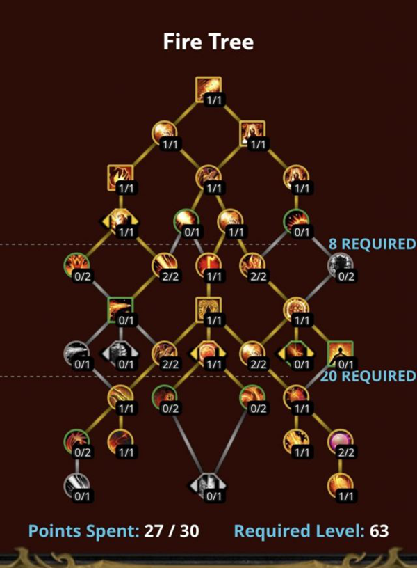 魔兽世界10.0法师天赋树怎么加点