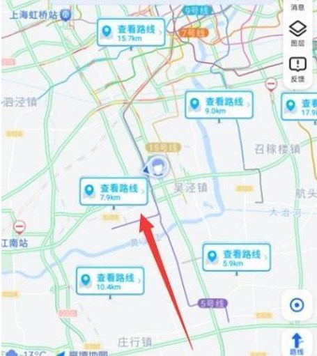 高德地图表白路线功能在哪