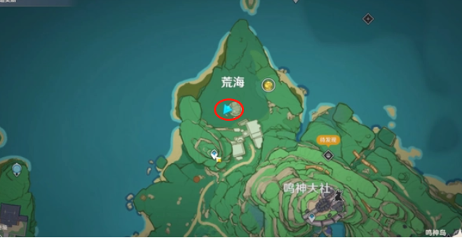 原神神樱大祓三个位置在哪