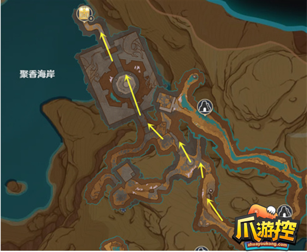 原神苍漠囿土华丽宝箱位置大全