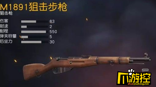 荒野行动新狙击步枪M1891怎么样 新狙击步枪M1891属性介绍