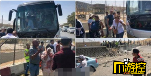 埃及一旅游巴士遭遇炸弹袭击 事发金字塔附近多人受伤