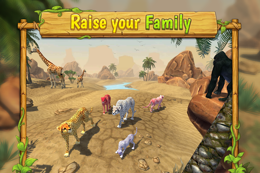 猎豹家庭3D无限金币版游戏截图1