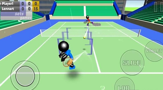 火柴人3D网球无限金币版游戏截图3