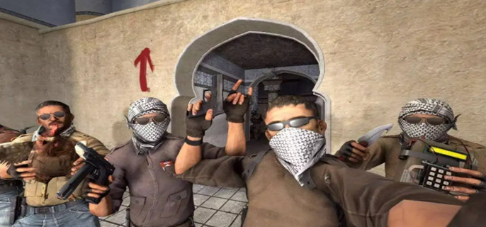 接下来,玩家在界面库存里,找到csgo.